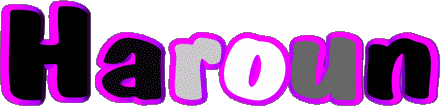 Haroun H MASCULINO - Magreb Musulmán Nombre 