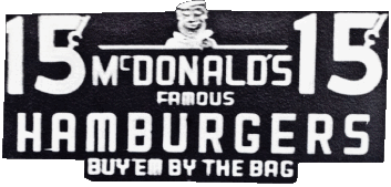 1948-1948 MC Donald's Fast Food - Restaurant - Pizza Food 