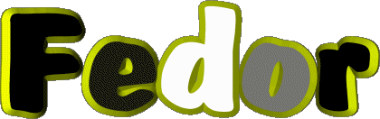 Fedor F MASCULINE - German First Names 