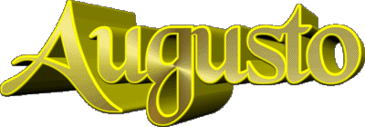 Augusto A MANN - Italien Vorname 