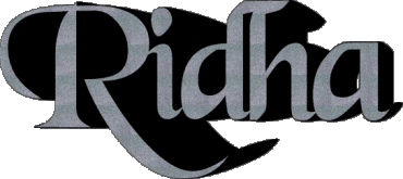 Ridha R MASCULINO - Magreb Musulmán Nombre 