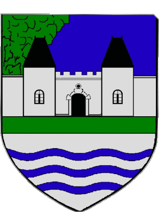 Blazon-Blazon PERIGNY 17 Departments - Cities France Flags 