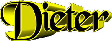 Dieter D MASCULINE - German First Names 