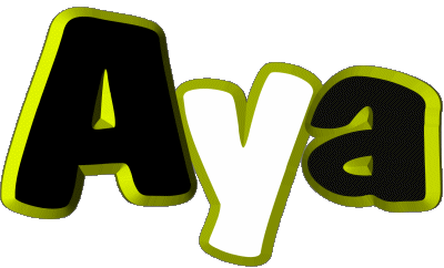 Aya A FEMININE - Maghreb Muslim First Names 