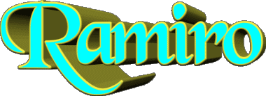 Ramiro R MASCULINE - Spain First Names 