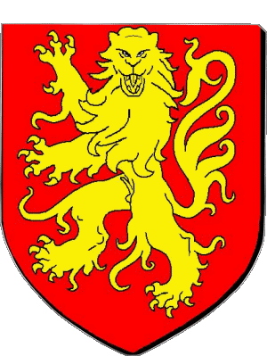 Wappen-Wappen Aveyron 12 Abteilungen - Städte Frankreich Fahnen 