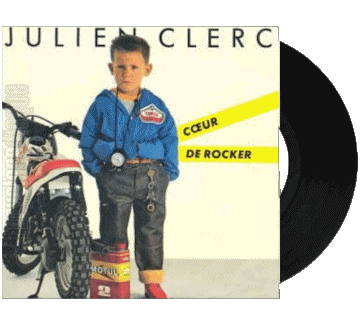 Coeur de rocker-Coeur de rocker Julien Clerc Compilazione 80' Francia Musica Multimedia 