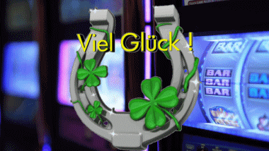 002 Fond Animé Viel Glück Allemand Messages 