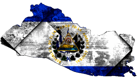 Carte Salvador Amériques Drapeaux 