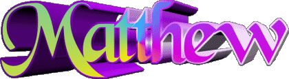 Matthew M MASCULINE -  UK - USA - IRL - AUS - NZ First Names 