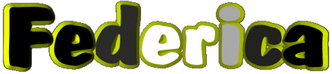 Federica F WEIBLICH - Italien Vorname 