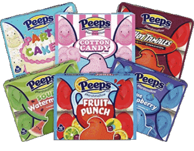 Peeps Caramelle Cibo 