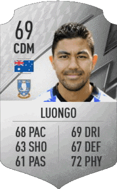 Massimo Luongo Australie F I F A - Joueurs Cartes Jeux Vidéo Multi Média 