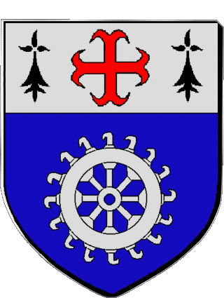 Wappen-Wappen LA CHAPELLE SUR ERDRE 44 Abteilungen - Städte Frankreich Fahnen 