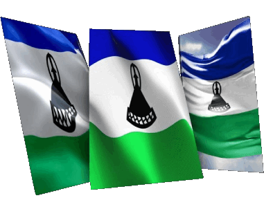 Form 01 Lesotho Africa Flags 