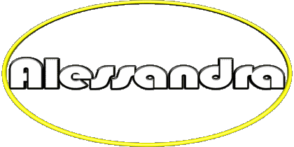Alessandra A FEMENINO - Italia Nombre 
