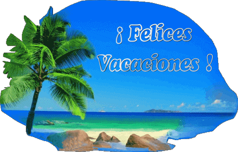 17 Fond Transparent Felices Vacaciones Espagnol Messages 
