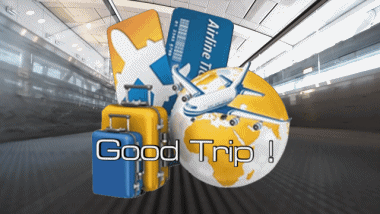 003 Fond Animé Good Trip Anglais Messages 