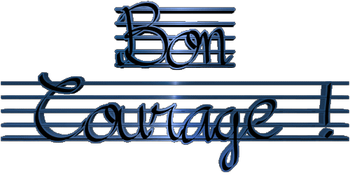 01 Bon Courage French Messages 