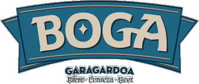 Logo-Logo Boga Spanien Bier Getränke 