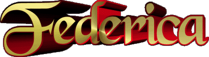 Federica F FEMININ - Italie Prénoms 