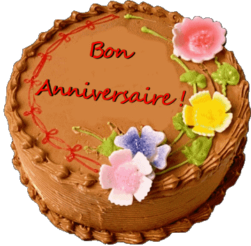 005 Gateaux Bon Anniversaire Français Messages 