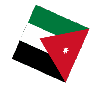 Esfera - Cubo Jordania Asia Banderas 