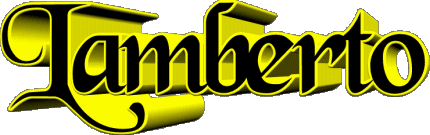 Lamberto L MASCULINE - Italy First Names 