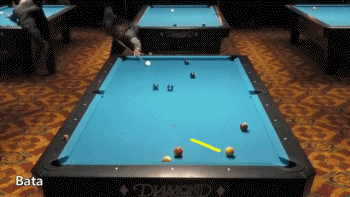 Bata-Bata Best Off Shot 02 Pool Table Sports Humor -  Fun 