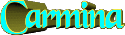 Carmina C FEMMINILE - Spagna Nome 