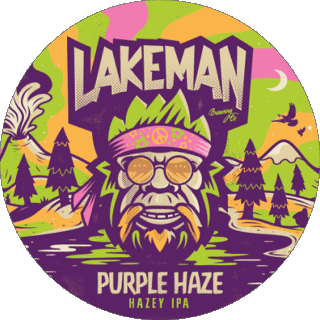 Purple haze-Purple haze Lakeman Nueva Zelanda Cervezas Bebidas 