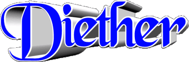Diether D MASCULIN - Allemagne Prénoms 