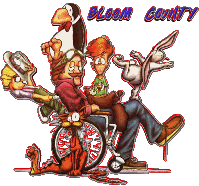 Bloom County Comicstrip - USA Multimedia 