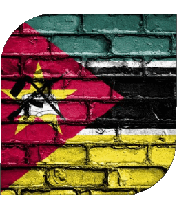 Platz Mozambique Afrika Fahnen 