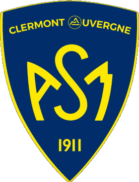 2019-2019 Clermont Auvergne ASM France Rugby Club Logo Sports 