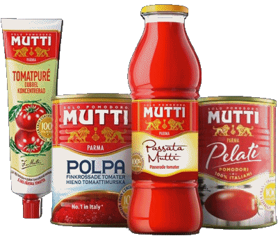 Mutti Conserve Cibo 