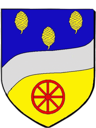 Blasón-Blasón ARNAGE 72 Departamentos - Ciudades Francia Banderas 