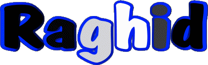 Raghid R MANN - Maghreb Muslim Vorname 