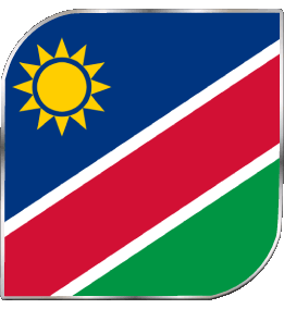 Plaza Namibia África Banderas 