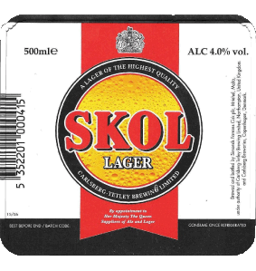 Skol Brasile Birre Bevande 