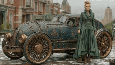 Epic Steampunk Vehicule A.I Mezcla Humor - Fun 