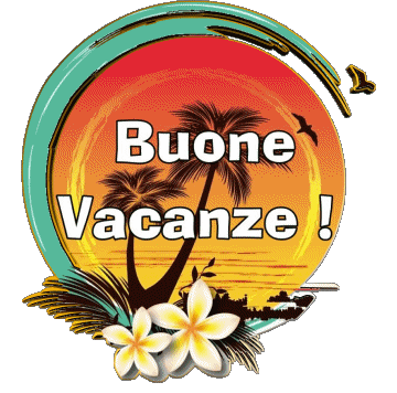 01 Transparent Background Buone Vacanze Italian Messages 