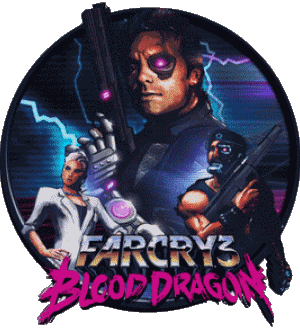 Blood Dragon-Blood Dragon 03 - Logo Far Cry Videospiele Multimedia 