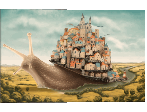 Jacek Yerka Artiste  Peintre Humour - Fun 