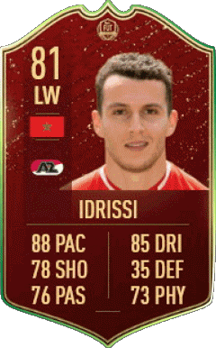 Oussama Idrissi Marokko F I F A - Karten Spieler Videospiele Multimedia 