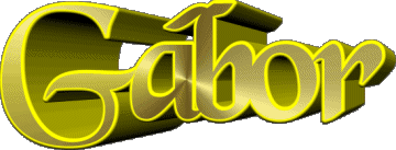 Gábor G MASCULIN - Allemagne Prénoms 