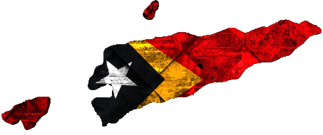 Carta Geografica Timor Est Asia Bandiere 