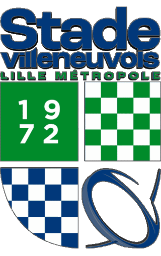 Stade Villeneuvois Lille Métropole Dept 59 Rugby Club Frankreich Logo Sport 