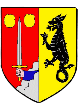 Blason-Blason WOIPPY 57 Départements - Villes France Drapeaux 