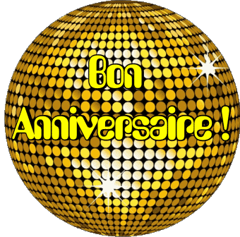 013 Fond Transparent Abstrait - Géométrique Bon Anniversaire Français Messages 